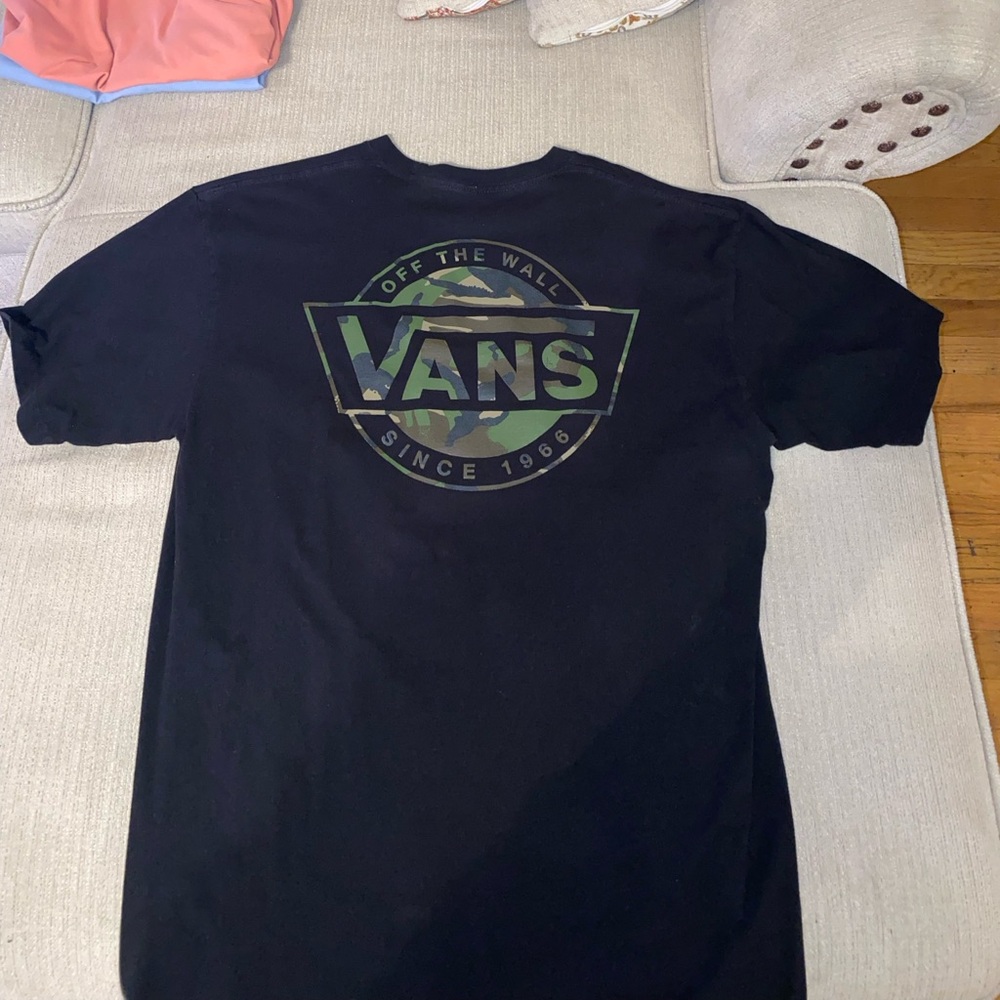 Vans men’s tshirt with camo logo